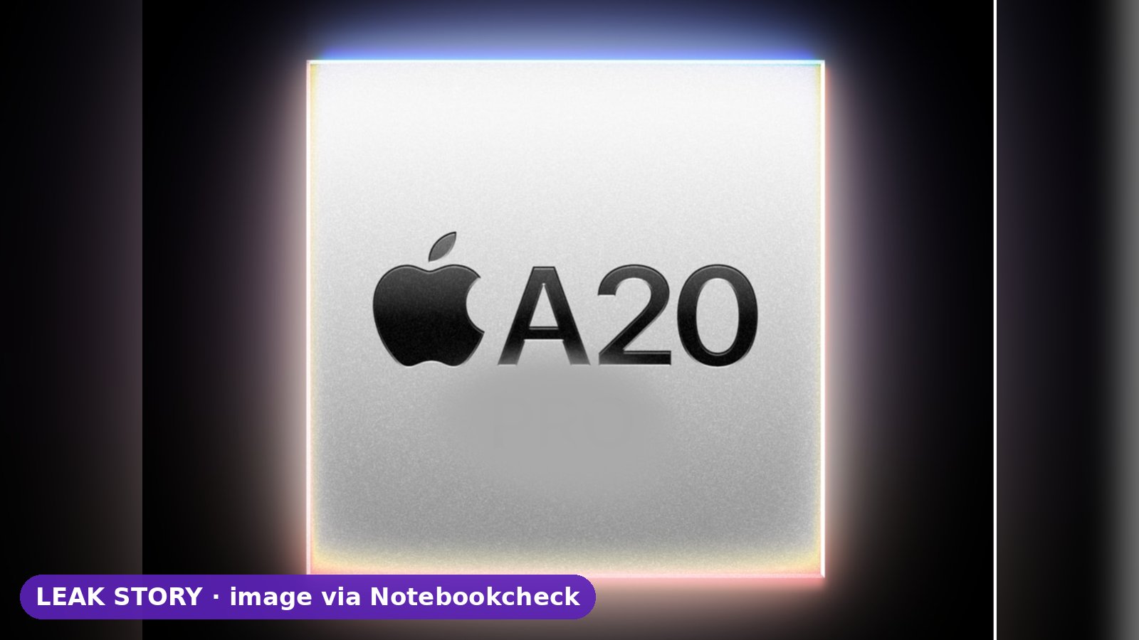 تسريبات تكشف مواصفات شريحة A20 المرتقبة لهاتف iPhone 18