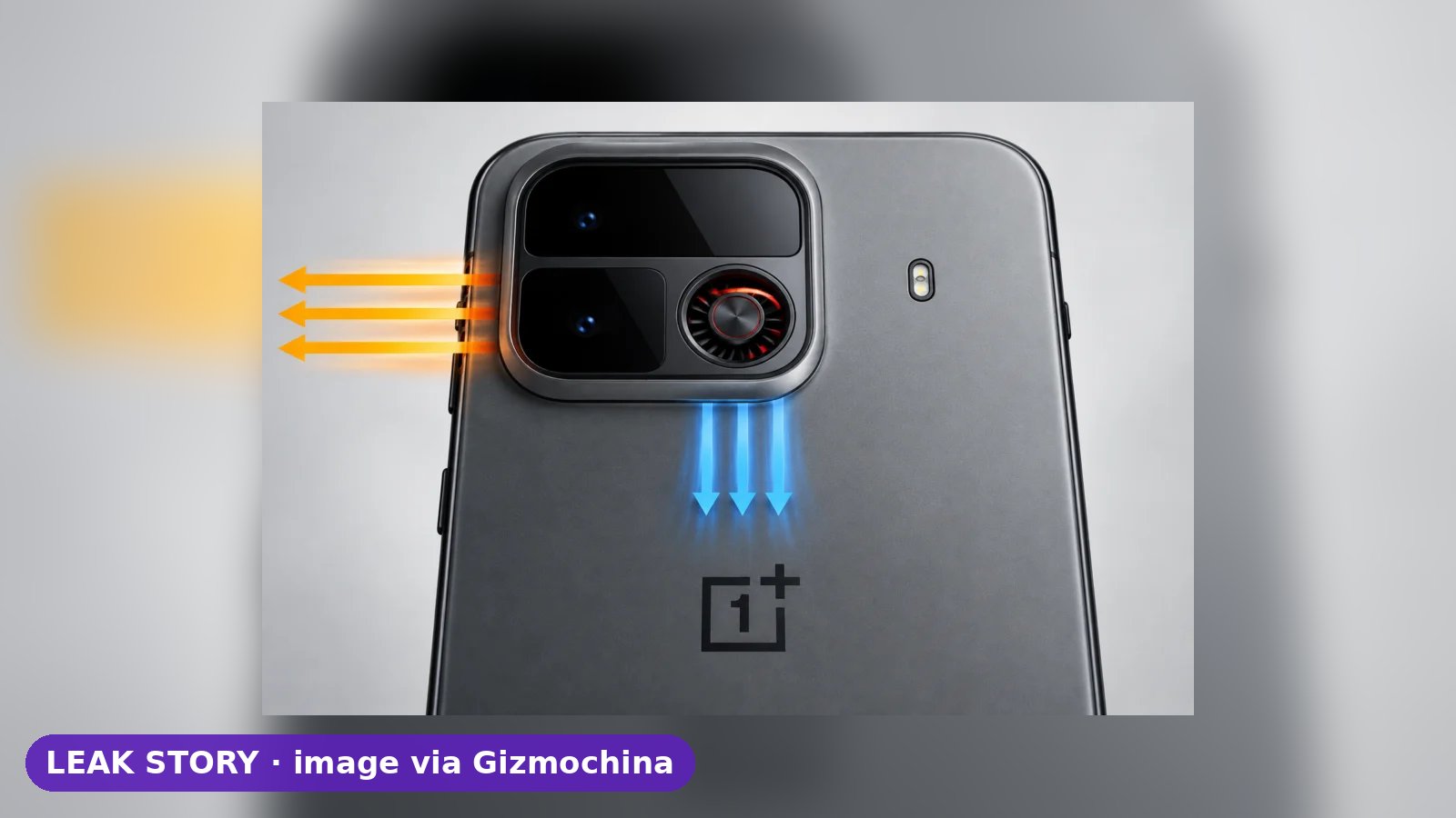 تسريبات: OnePlus Ace 7 قد يأتي بمروحة تبريد مدمجة