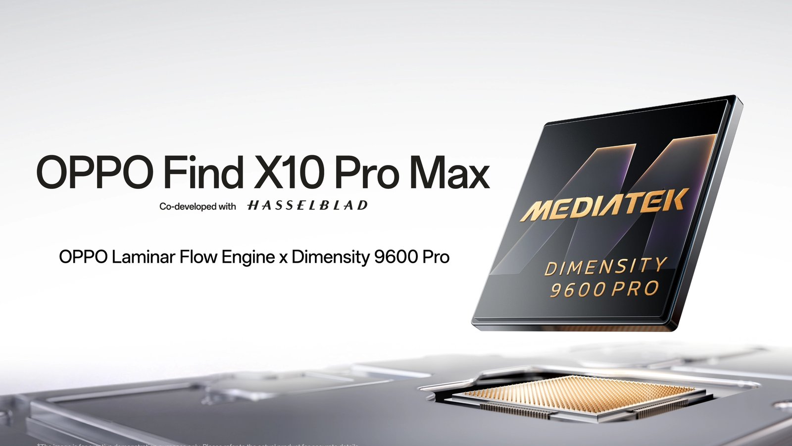 أوبو تؤكد إطلاق Find X10 Pro Max عالميًا بمعالج Dimensity 9600 Pro