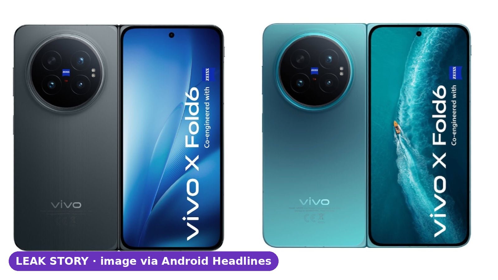 Vivo X Fold 6 Global Price and Specs Leak via Italian Listing